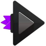 Logo of Rocket Player Dark Purple android Application 